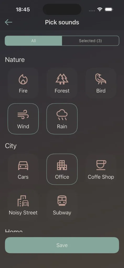 MindRest play anywhere screenshot